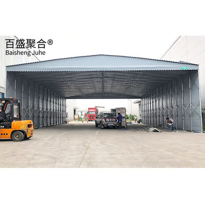Outdoor Car Shed Pull One Push Up Instant Folding Canopy with Tolerance ±1% Steel Material