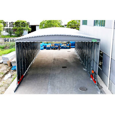 Outdoor Car Shed Pull One Push Up Instant Folding Canopy with Tolerance ±1% Steel Material