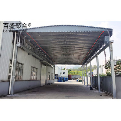 Outdoor Car Shed Pull One Push Up Instant Folding Canopy with Tolerance ±1% Steel Material