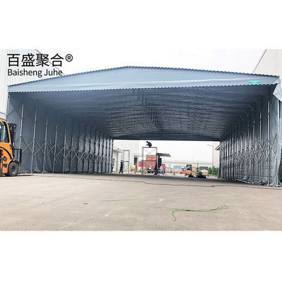 Waterproof Movable Parking Tent for Light and High Tolerance Garage Carport Warehouse