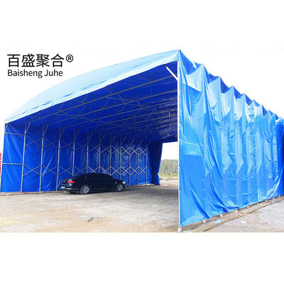 Waterproof Movable Parking Tent for Light and High Tolerance Garage Carport Warehouse