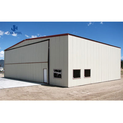Seismic and Wind Resistant High Rise Hangar with Q235/Q345B Steel Structure Building