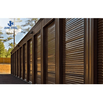 Low Carbon Steel Easy Assemble Metal Carports Shed Roof Design Structural Steel Car Garage