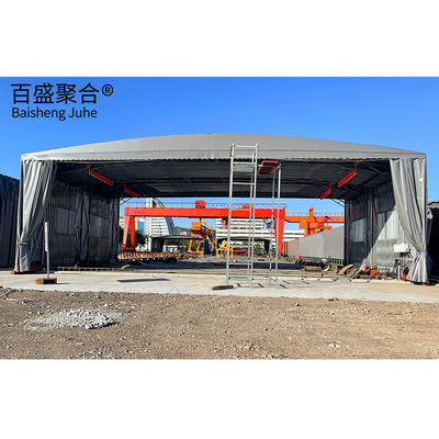 Steel Grade Electric Folding Tent with Customized Removable Canopy and ±1% Tolerance