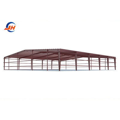 Heavy Duty Steel Structure Godown Design for Modern Hangar ISO9001 2008/CE/BV Certified