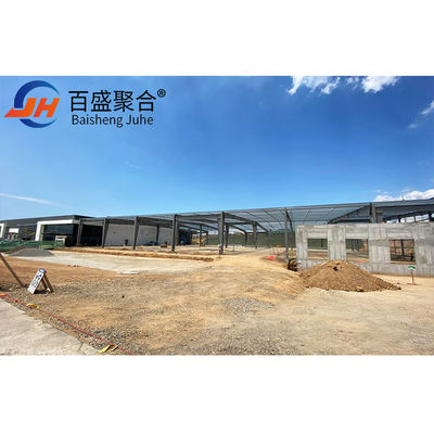Cutting Service Prefab Metal Warehouse Steel Fabrication for Industrial Building