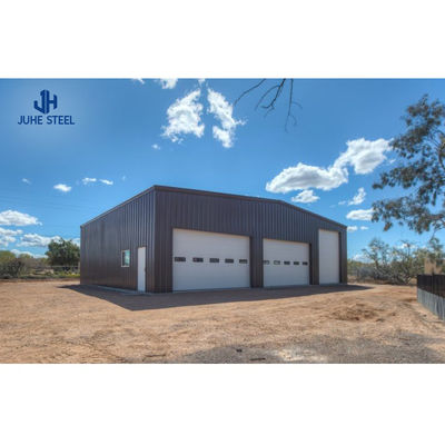 Portable Shelter Prefabricated Metal Car Canopy Garage with Solid H-shape Steel Beam