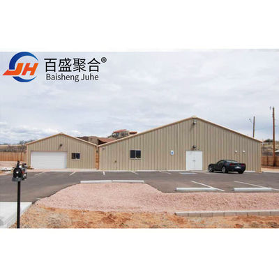 Industrial Warehouse Prefabricated Workshop with Solid H-Shape Steel Beam Main Frame