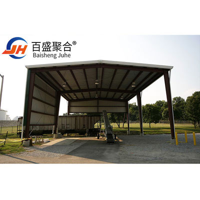 Industrial Warehouse Prefabricated Workshop with Solid H-Shape Steel Beam Main Frame