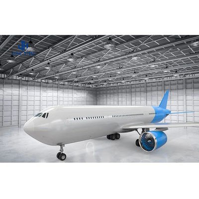 AiSi Q235 Q345B Prefabricated Steel Structure Warehouse Workshop Hangar
