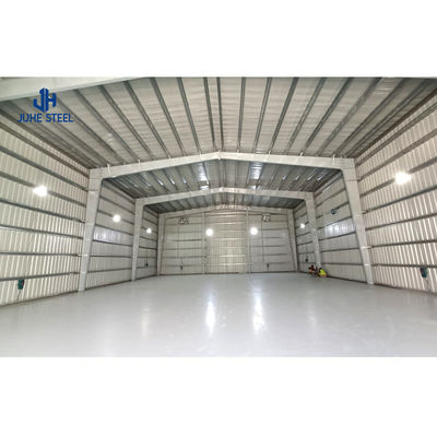 AiSi Q235 Q345B Prefabricated Steel Structure Warehouse Workshop Hangar