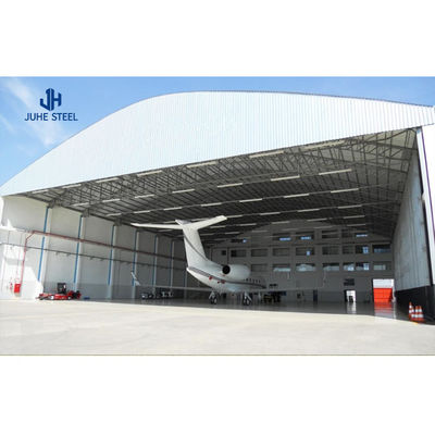 AiSi Q235 Q345B Prefabricated Steel Structure Warehouse Workshop Hangar