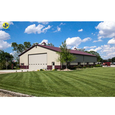 Small Car Parking Steel Structure Car Garage with Heavy Duty and Cutting Service