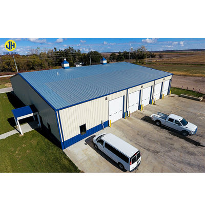 Small Car Parking Steel Structure Car Garage with Heavy Duty and Cutting Service