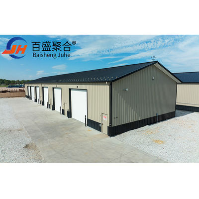 Steel Structural Steel Frame Workshop with Tolerance of ±1% and Strong Construction