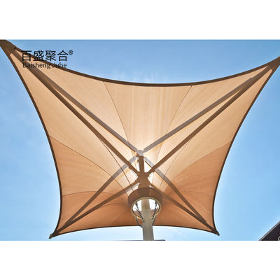 800-1300GSM PVC Coated Fabric Architectural Membrane Tensile Membrane Shade Structures