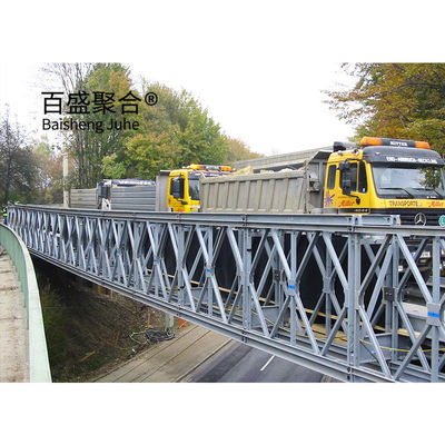 Metal Pedestrian Bridge Steel Walking Bridge For Single Lane 4.2m Width