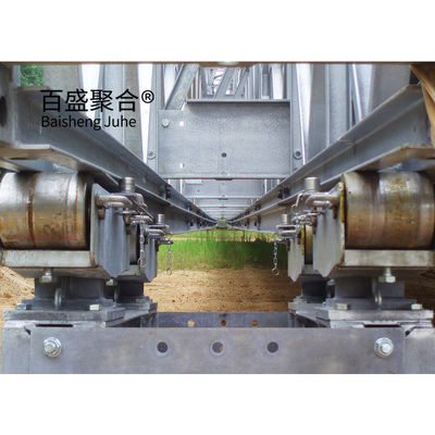 Metal Pedestrian Bridge Steel Walking Bridge For Single Lane 4.2m Width