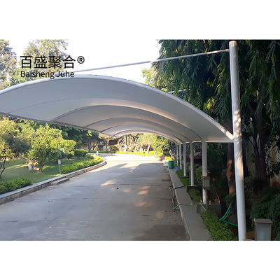 Outdoor Rain Cover Carport Membrane Structure Aluminum Car Parking Shed Tent for Party