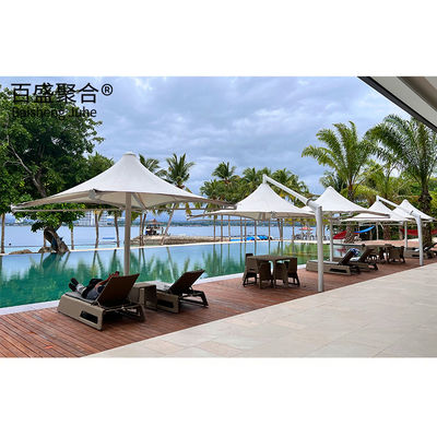 High Rise Workshop Galvanized Steel Structure Building With Tear Strength W/F 400/350N/5CM