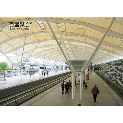 High Rise Workshop Galvanized Steel Structure Building With Tear Strength W/F 400/350N/5CM