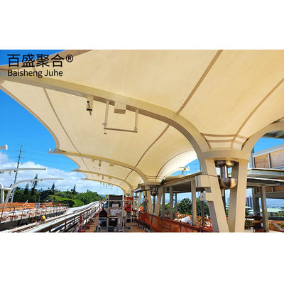 PTFE Sports Stadium Steel Structure Construction Light Frame Prefab Metal Building Prefabricated For Storage