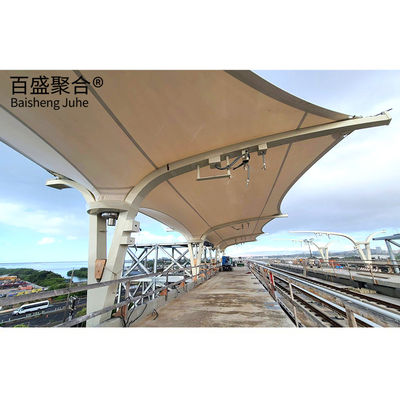 PTFE Sports Stadium Steel Structure Construction Light Frame Prefab Metal Building Prefabricated For Storage