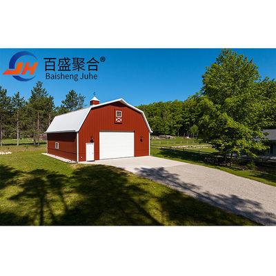 Small Car Garage Made of Galvanized Steel with C.Z Shape Purlin and Durable Materials