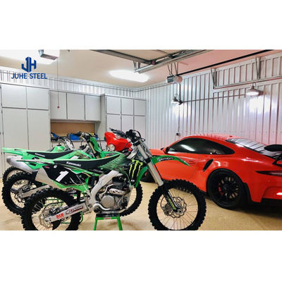 Custom Size and Color Portable Car Garage Heavy-Duty Prefabricated Steel Building