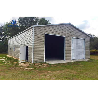 Custom Size and Color Portable Car Garage Heavy-Duty Prefabricated Steel Building