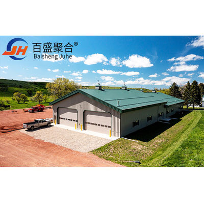 Prefabricated Waterproof Canvas Metal Steel Structure Car Garage with Punching Service
