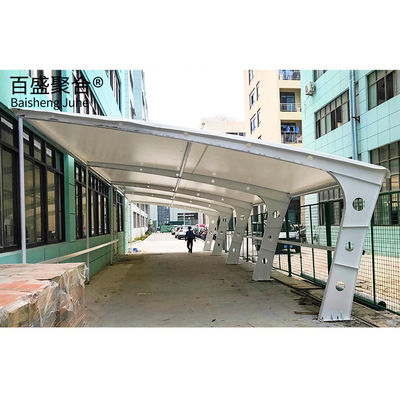 Heat Treated Steel Structure Workshop PTFE  PVDF PVC Coated Finish