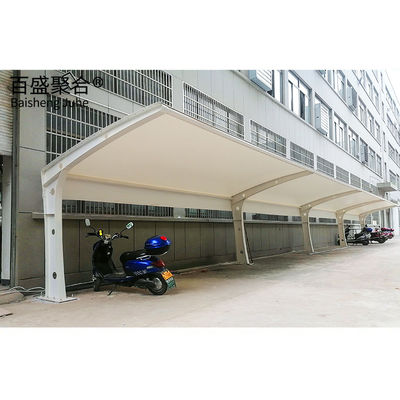Heat Treated Steel Structure Workshop PTFE  PVDF PVC Coated Finish