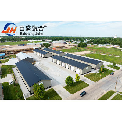 Custom Housing Steel Frame Apartment Building with Painted Finish and Cutting Service