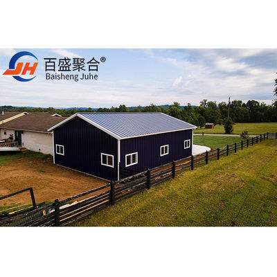 Customized Small Steel Structure Frame Car Garage Warehouse for Q235 Q235B Q345 Grade