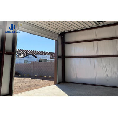 Quick Build Sandwich Panel Roofing Mobile Car Garage with Solid H-shape Steel Beam