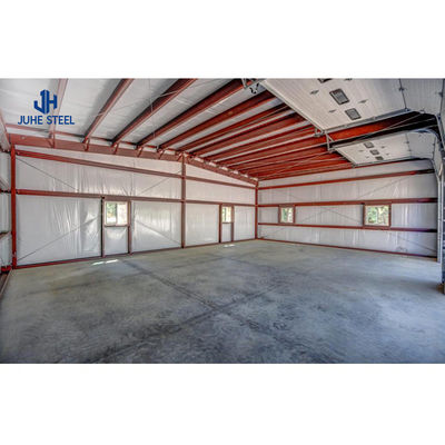 Quick Build Sandwich Panel Roofing Mobile Car Garage with Solid H-shape Steel Beam
