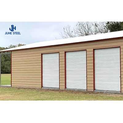 Quick Build Sandwich Panel Roofing Mobile Car Garage with Solid H-shape Steel Beam