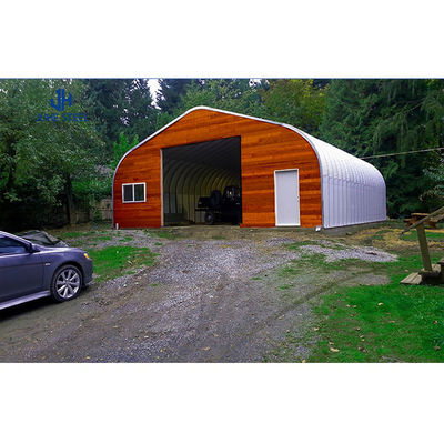 Large Span Steel Frame Heat Insulated Expandable Galvanized Warehouse for Car Garage