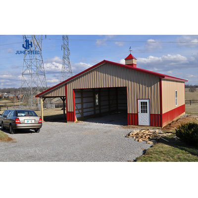 Welding Service Steel Structure Prefabricated Hall Workshop 24 X 40 Metal Building