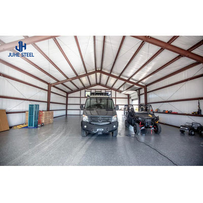 20 X 20 Metal Building Metal Steel Structure For Supermarket With C.Z Shape Steel Channel