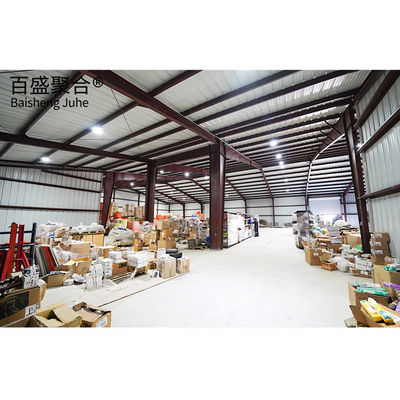 Made C/Z Section Purlins Steel Structure Building Warehouse with Aluminum Alloy Window