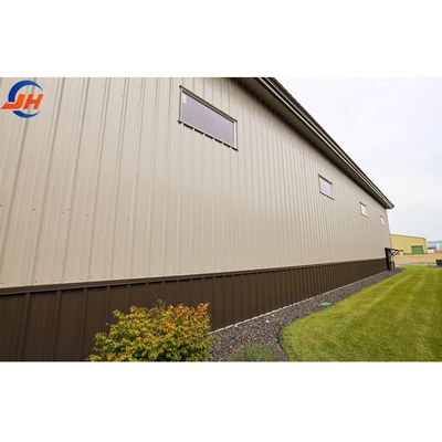 Low Carbon Steel Prefabricated Commercial Building Warehouse with Convenient Design