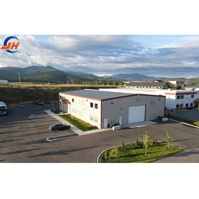 Q235/Q355B Steel Structure Warehouse Workshop For Large Span Prefabricated Building