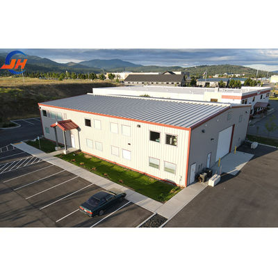 Q235/Q355B Steel Structure Warehouse Workshop For Large Span Prefabricated Building
