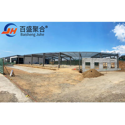 Low Carbon Steel Prefabricated Modular Steel Frame Construction Structure